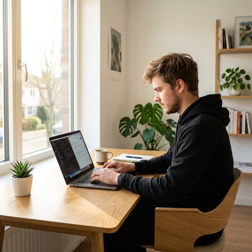 Cozy Programmer Desk